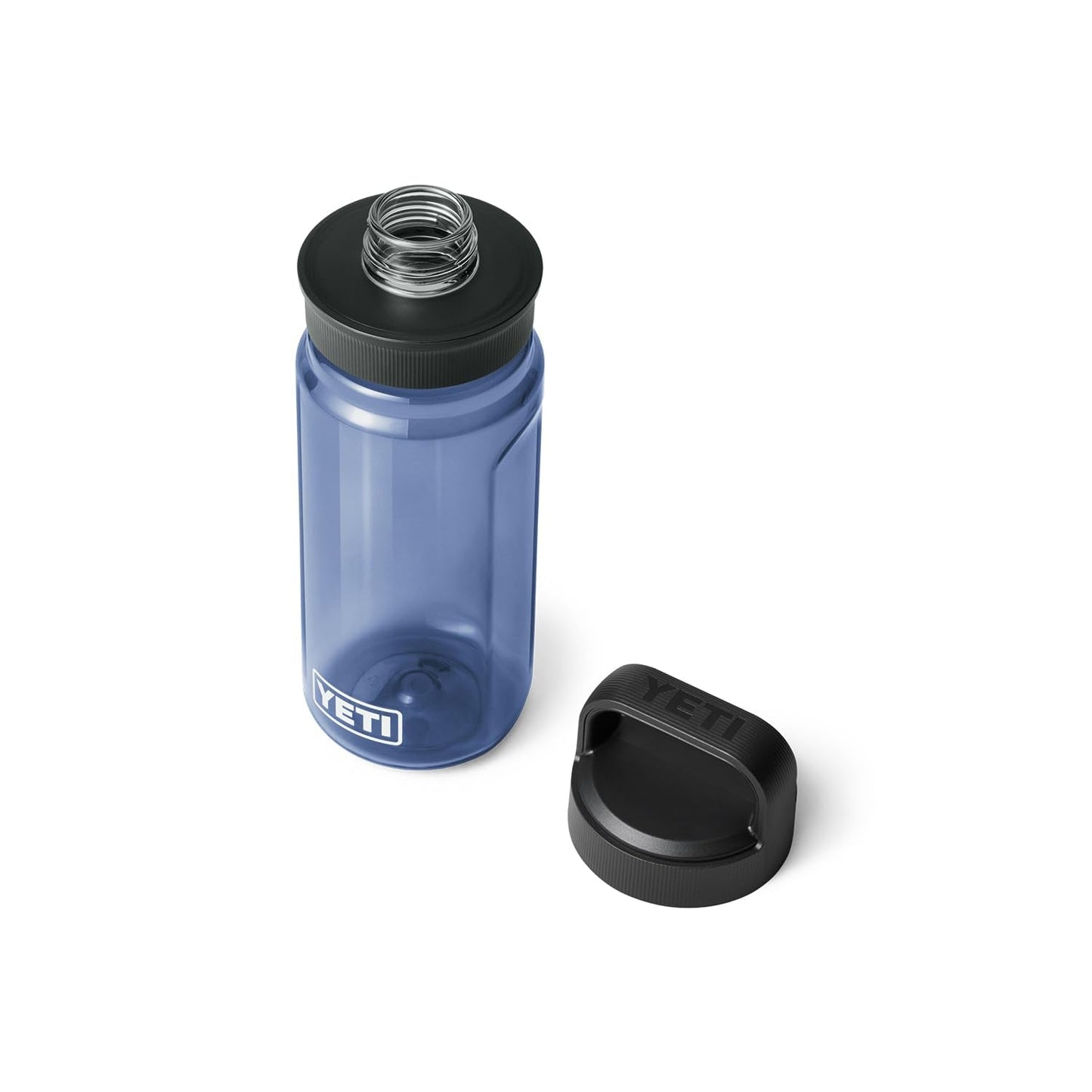 YETI Yonder 600 ml/20 oz Water Bottle with Yonder Chug Cap, Navy