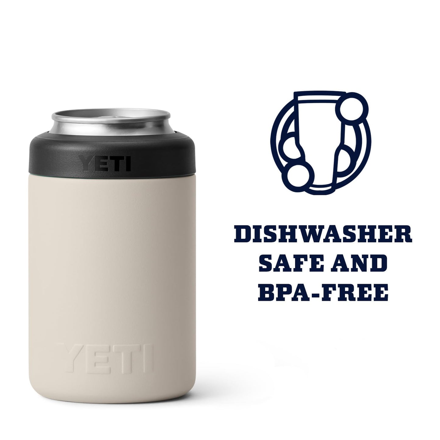 YETI Rambler 12 oz. Colster Can Insulator for Standard Size Cans, Cape Taupe (NO CAN INSERT)