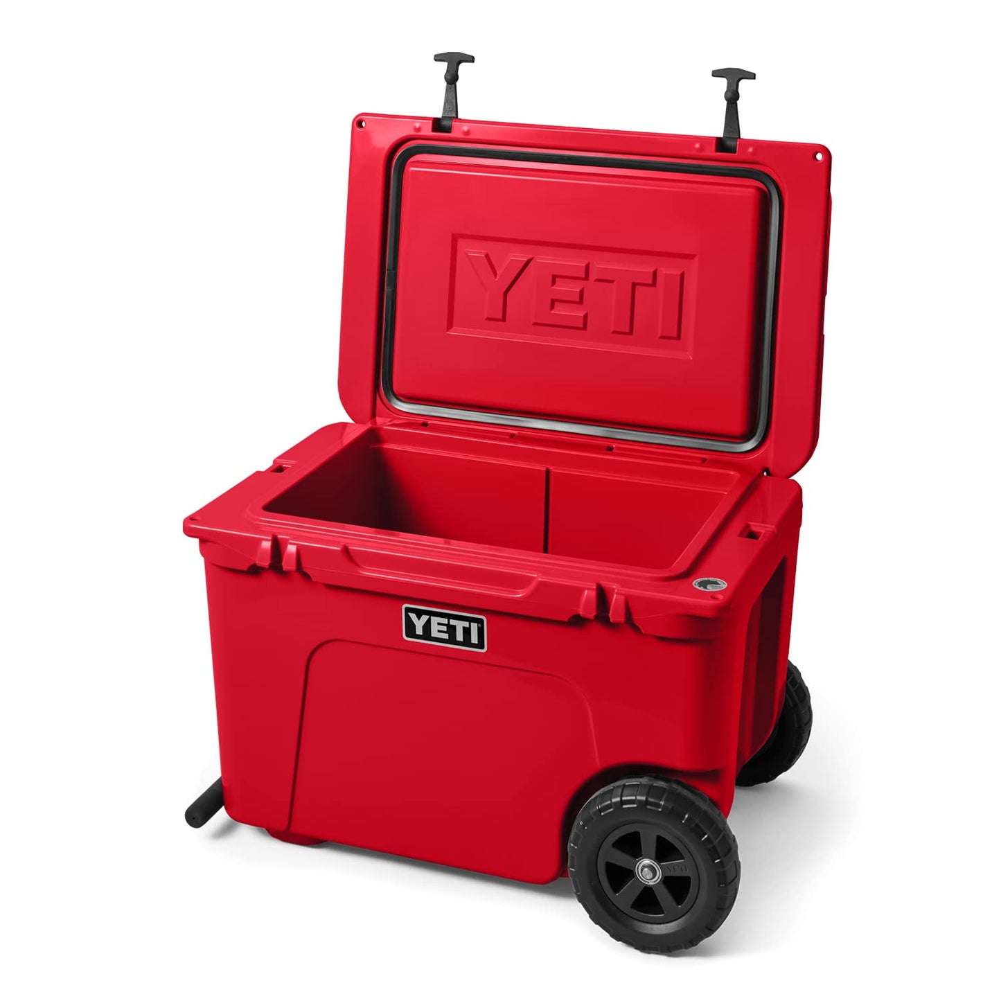 Yeti Tundra Haul Hard Wheeled Cooler Rescue Red
