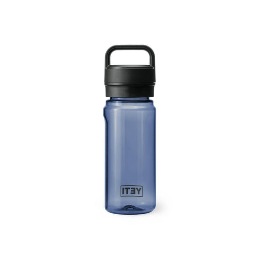 YETI Yonder 600 ml/20 oz Water Bottle with Yonder Chug Cap, Navy