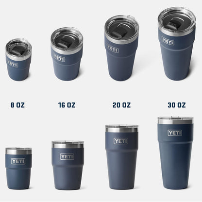 YETI Rambler 30 oz Stackable Tumbler, Stainless Steel, Vacuum Insulated with MagSlider Lid, Tropical Pink
