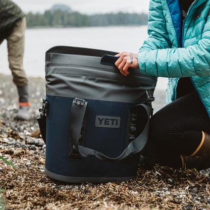 YETI Hopper M15 Portable Soft Cooler with MagShield Access, Navy